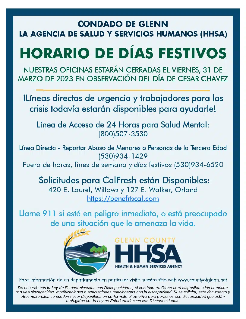 Glenn County Health and Human Services - Thumbnail 2